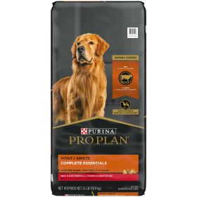 Purina 35 lb Bag Pro Plan Complete Essentials Beef & Rice