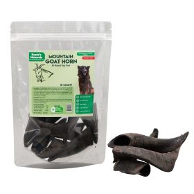 Mountain Goat Horn 10-Ct Natural Dog Treat & Chews