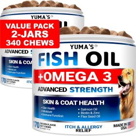 2 Pack Omega 3 Fish Oil Supplement