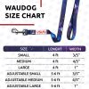 Nylon Dog Leash for Small Dogs and Medium Dogs 4 Ft x 1 inch Wide Heavy Duty Purple Nasa Color