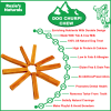 15 Ct Dog Churpi Chews-100% Natural; Himalayan Yak Hard Cheese