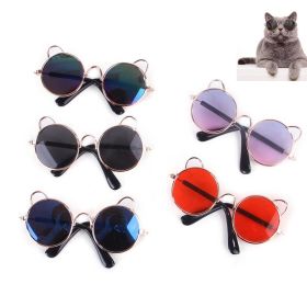 1PC Sunglasses for Little Dogs (Color: Red)